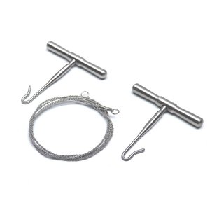 Premium Gigli Saw Wire Forensic Autopsy <b>Bone</b> Cutting <b>Surgical</b> <b>Instrument</b> Stainless Steel Reusable Tool - Product Image 5