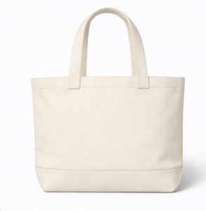 Sac à main en toile de coton réutilisable, fait main, durable, écologique, vierge pour sublimation, petit format, personnalisable, avec fermeture éclair, idéal pour le déjeuner - Product Image 6