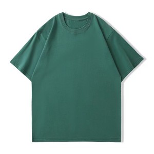 เสื้อยืดหนัก 260 กรัม ผ้าฝ้าย 100% คุณภาพสูง ปักโลโก้แบรนด์ตามสั่ง เสื้อยืดโอเวอร์ไซส์ผู้ชาย - Product Image 3