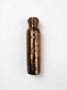 hammered <b>copper</b> <b>bottle</b> plain Direct Drinking <b>Bottle</b> for Children Portable Eco-Friendly Korean Design Large Capacity Tour - Product Image 5