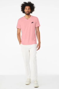 Camisetas de Hombre al por Mayor, Transpirables, 100% Algodón, Cuello en V, Manga Corta, Personalizadas con Impresión y Bordado, Proveedor B2B en EE. UU. - Product Image 4