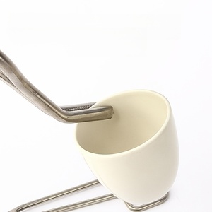 Pince à creuset en acier inoxydable personnalisable Safety Point, instruments de recherche pour laboratoires médicaux OEM, certifiée CE, garantie 2 ans - Product Image 5