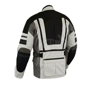 Combinaison de moto unisexe imperméable et respirante, ensemble veste et pantalon bicolore, manches longues, 300g, 100% polyester, vêtements de course - Product Image 4