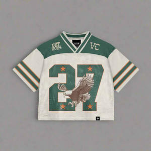 Fabricante de Camisetas de Malla Sublimadas de Alto Rendimiento, Ropa Deportiva de Secado Rápido, Nombre y Número del Equipo Personalizados, Marca Privada - Product Image 3