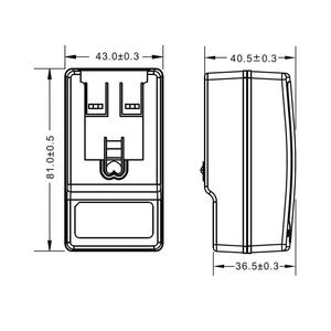 Adaptateur d'alimentation à découpage AC/DC 10W 5V 2A, type interchangeable - Product Image 2