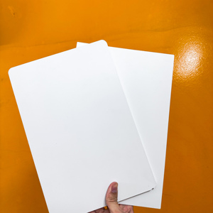 100% Virgin Material Rigid <b>Plastic</b> <b>White</b> Celuka PVC Foam Board <b>Sheet</b> 18mm Density 0.6g/cm3 for Indoor Decoration - Product Image 4