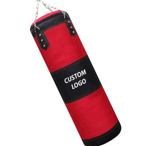 Sac de frappe de boxe suspendu pour entraînement fitness, durable, vide et lourd, pour adultes, exercices de gym, sacs de frappe pour hommes - Product Image 1