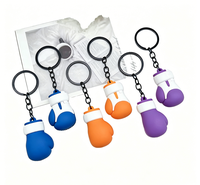 Nouveau Porte-clés Pendentif Mini Gants de Boxe en PVC de Simulation Écologique, Qualité Supérieure, Durable, pour Entraînement de Combat Sanda