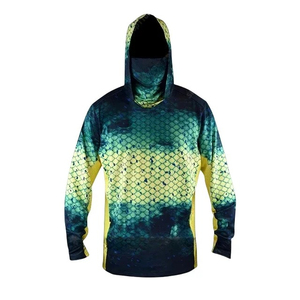 Hoodies de pêche pour hommes, vêtements de plein air anti-UV UPF 50+, respirants, légers, à séchage rapide, pour la plage et la pêche - Product Image 5
