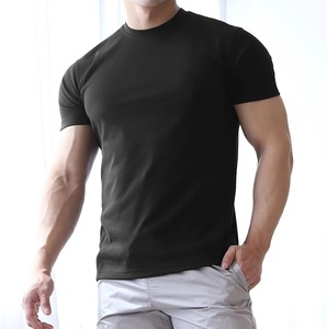 เสื้อยืดคอมเพรสชั่นคุณภาพสูง 180 กรัม แบบลำลอง ทรงปกติ แห้งเร็ว ระบายอากาศได้ดี เหมาะสำหรับออกกำลังกาย เล่นกีฬา สำหรับผู้ชาย - Product Image 2