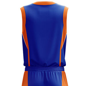 Vêtements de sport pour hommes fabriqués au Pakistan, uniformes de basket-ball personnalisés, respirants, séchage rapide, 100% polyester, nom d'équipe personnalisé, prix bas - Product Image 5