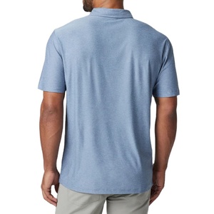 Camiseta Polo de Manga Corta para Hombre, 100% Algodón, Secado Rápido, Diseño Liso, Antiarrugas, para Running y Golf, Venta al Por Mayor - Product Image 5