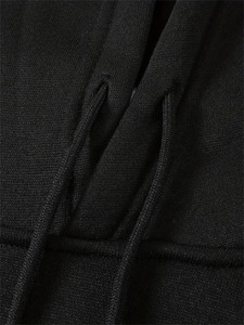 Custom 100% Cotton Heavyweight Hoodie With Custom Puff Print 3D Letter 100% Cotton Solid Color Hooded Hoddie With Front Pocket - Product Image 5