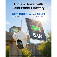 Wholesale 4K 4G LTE Solar Security Camera Outdoor Wireless PTZ CCTV with 360 AI Auto Tracking for Off-Grid Surveillance