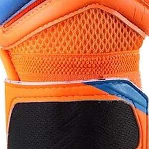 Guantes de Portero de Fútbol Personalizados de Cuero Ajustables Unisex de Alta Calidad, Guantes Profesionales de Protección para Atrapar Balones - Product Image 4