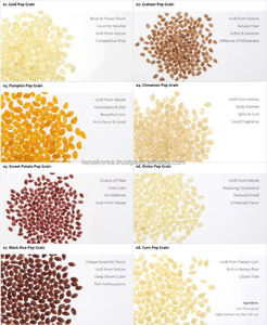 Top qualité 100% naturel riche en fibres Micro Grain Snack Pellet Patate douce Pop Grain Snack Pellet pour Magic Pop Machine - Product Image 3