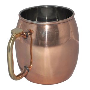 Tazas de Cobre Puro Hechas a Mano, Artículos para Beber Enfocados en la Salud, Tazas de Cobre Sólido Sostenibles para Bebidas - Product Image 1