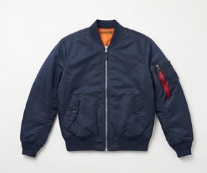 <b>Men</b>’s Stylish Bomber <b>Jacket</b> – <b>Casual</b> Outerwear, Comfortable Fit, Zip Closure, Ribbed Details, Versatile <b>Jacket</b> for Everyday Use - Product Image 1