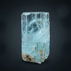 Cristal d'aigue-marine bleu ciel de Karur, pierre précieuse naturelle polie, personnalisée, pour la méditation, la guérison des chakras, l'énergie positive, les vibrations positives BAITHU - Product Image 2