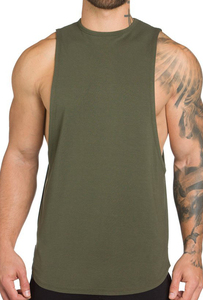 Top Quality 2026 Sports Gym tank Tops Bodybuilding <b>Singlet</b> Cotton Bamboo Fiber Gym Vests Training <b>Man</b> tank Top Wholesale Rate - Product Image 5