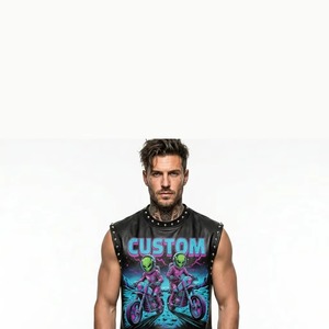 Custom Rhinestone Graphic Printed <b>Tank</b> <b>Top</b> 100% Cotton Jersey Soft Fabric <b>Vintage</b> Sleeveless T Shirt Unisex Streetwear OEM Whole - Product Image 6