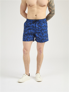 Shorts de bain pour hommes personnalisés OEM, style streetwear, séchage rapide, confortables, élégants, motif uni, polyester/coton de haute qualité, plage - Product Image 5