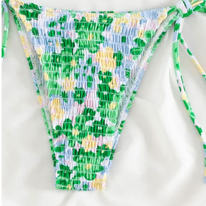 Ensemble de bikini pour femmes avec logo personnalisé, maillot de bain deux pièces, vêtements de plage sexy, fabricant et fournisseur OEM - Product Image 4