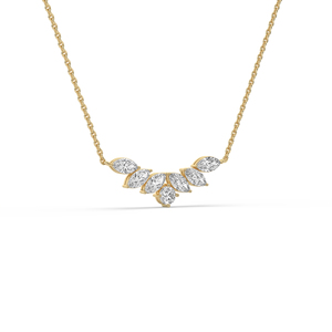 1.40 CARAT Lab Grown Diamond Oval Brilliant Cut 14KT <b>Solid</b> <b>Gold</b> <b>Pendant</b> Lightweight Daily Wear Jewelry - Product Image 2