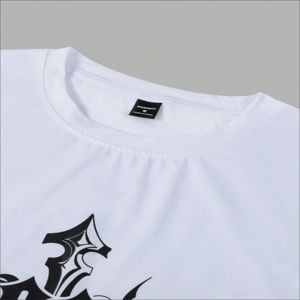 Ensembles courts pour hommes : T-shirt et short, survêtement personnalisé, streetwear, gym, fitness, délavé à l'acide, effet soleil, été, vente en gros, fabricant. - Product Image 5