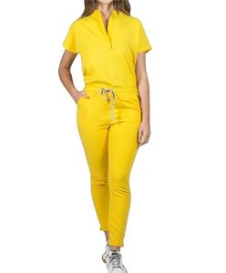 Uniformes hospitaliers gommages médicaux infirmière à manches longues nouvelle couleur gommage costume avec femmes 2026 HI - Product Image 1