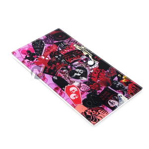 Últimas Bandejas de Acrílico Duraderas para Pestañas con Logotipo Personalizado, Diseño Fantasma Aterrador, Soporte para Pinzas y Pegamento para Organizador de Pestañas Postizas - Product Image 1