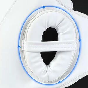 Protège-tête de boxe haut de gamme 2026 en cuir, design personnalisé, écologique, respirant, réglable et léger - Product Image 5