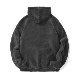 Sudaderas con Capucha Sherpa, Sólidas, Transpirables, Gruesas, Extra Grandes para Hombre, Sudaderas con Logotipo Personalizado para Invierno - Product Image 5