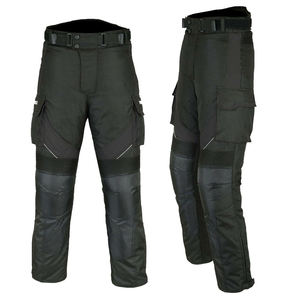 Pantalon de moto pour aventures en plein air, construction textile Cordura de qualité supérieure avec logo personnalisé - Product Image 1