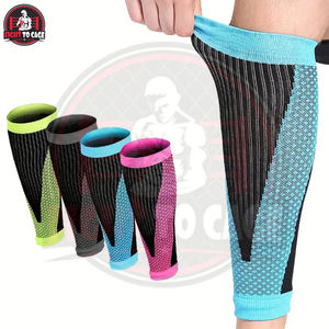 Manchons de compression durables pour la récupération musculaire et la stabilité, manchons de compression pour mollets anti-humidité pour la course à pied et le cyclisme - Product Image 2