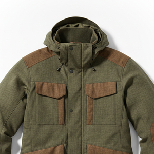 OEM Service Insulated <b>Camo</b> Hunting <b>Jacket</b> Silent Material <b>Waterproof</b> Outdoor Sportswear Winter Men Hunting Clothesinsulated hunt - Product Image 4