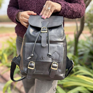 Mochila de Cuero Genuino a la Moda, Bolsos Elegantes, Última Llegada, Mochila Unisex al por Mayor, Mochila Escolar, Producto al por Mayor - Product Image 1