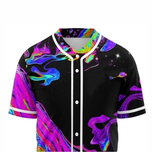 Camiseta de Béisbol Sublimada de Alta Densidad, Diseño Personalizado para Equipos, Ropa Deportiva Transpirable y Duradera para el Mercado Europeo - Product Image 5