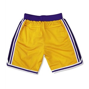 Shorts en maille pour hommes de haute qualité, respirants, vêtements de sport pour la salle de sport, été, séchage rapide, légers, couleur unie, service OEM - Product Image 3