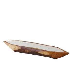 Cuenco de vela de diseño de lujo moderno personalizado, forma estrecha y ancha, decoración del hogar, fiesta de Navidad, cuenco para velas - Product Image 1