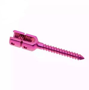 Veterinary Pedicle Monoaxial <b>Screw</b> <b>Set</b> Manual Stainless Steel Probe Lumbar Spinal Surgery Orthopedic 5pcs Instrument CE - Product Image 2