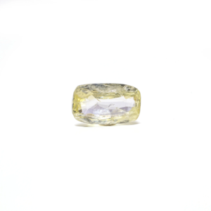 Exquisite 3 Carat Oval Cut Yellow Sapphire Loose Gemstone for Fine Jewelry - Product Image 1