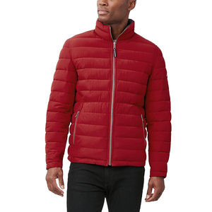 Best Selling Men's <b>Slim</b> <b>Fit</b> Puffer <b>Jacket</b> Professional Custom Design with Stylish Hood Winter Fashion Canvas Fabric - Product Image 2