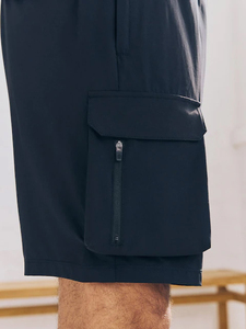 Shorts de Playa para Hombre, Verano, Ecológicos, Oxford Digital, Sólidos, Casuales, 100% Algodón, Impermeables, Transpirables, Servicio OEM - Product Image 5