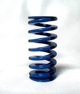 Ressort à compression Mollificio Bordignon Blue Die USB à section ovale avec charge moyenne, diamètre du boîtier : 1 1/2, diamètre de la tige : 3/4, longueur libre : 8 pouces - Product Image 4