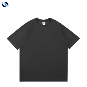 T-shirt décontracté vintage pour homme, couleur unie, coupe ample, 100 % coton, manches courtes, anti-plis, séchage rapide, écologique et respirant - Product Image 3