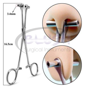 Piercing Metal <b>Clamps</b> Forceps Piercing Needles Piercing Kit Surgical Stainless Steel <b>Nipple</b> Piercing <b>Clamps</b> By Blush Surgical - Product Image 6