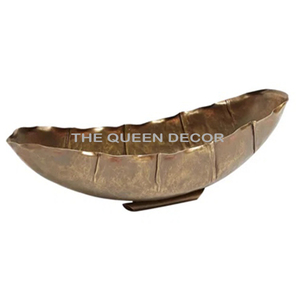 Fabulous Design Aluminum Metal Unique Shape Silver Plated Free Decorative Bowl Kitchen & Table Top Decor - Product Image 4