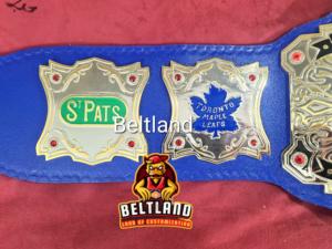 เข็มขัดแชมป์ทีมโตรอนโต เมเปิล ลีฟส์ ขนาดผู้ใหญ่ ทำจากสังกะสี หนา 2 มม. 4 มม. - Product Image 4