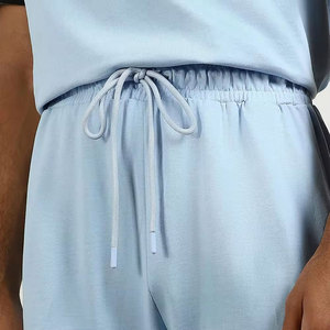 Ensemble T-shirt et short respirant pour homme – Nouvelle collection, couleur unie – Fabriqué au Pakistan - Product Image 6